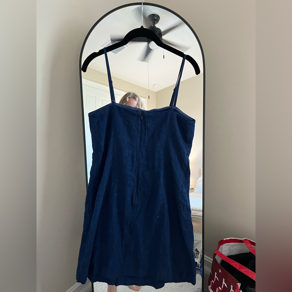 NWT GAP Navy Blue Dress - Picture 3 of 3